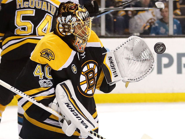 Rask earns 1st regular-season home win over Canadiens