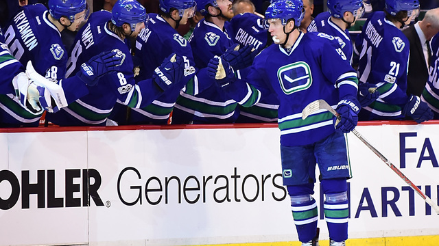 MRI reveals no fracture for Canucks' Horvat