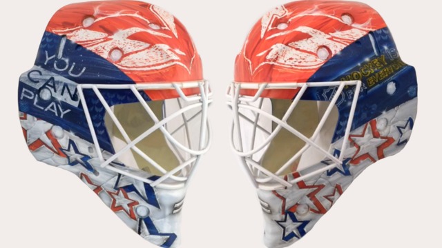 Holtby to wear equality-themed mask for 'Hockey Is For Everyone' month