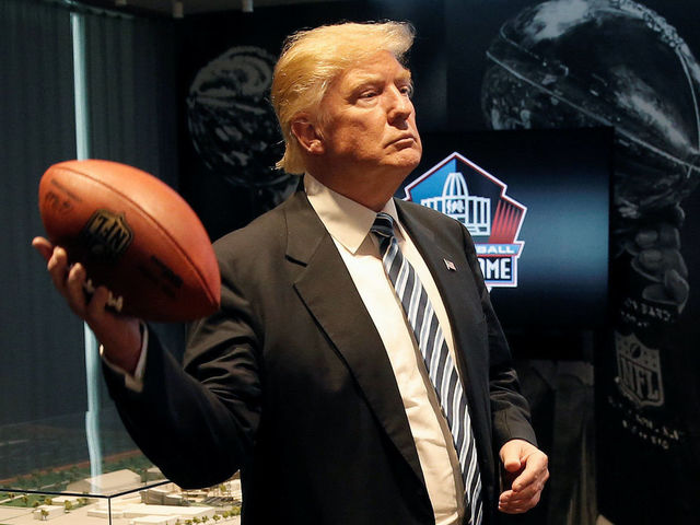 New White House Director Trump Can Throw A Dead Spiral Through A