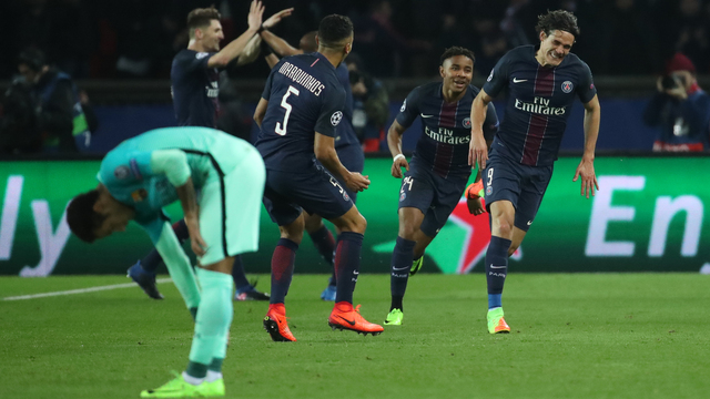 Rampant Paris Saint-Germain obliterates Barcelona in historic win