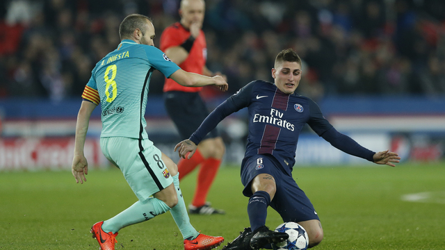 PSG blocking Verratti pursuit, says Barcelona president