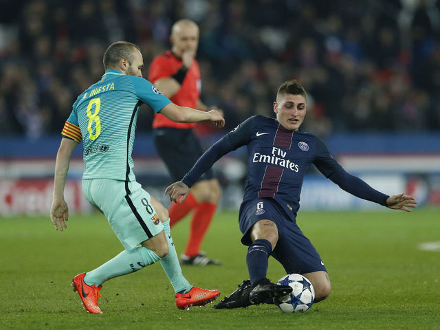 PSG blocking Verratti pursuit, says Barcelona president
