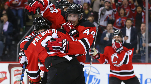 Watch: Hall, Palmieri work 2-on-1 to perfection to down Avs