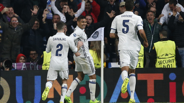 Watch: Casemiro uncorks thunderous volley for rampant Real Madrid