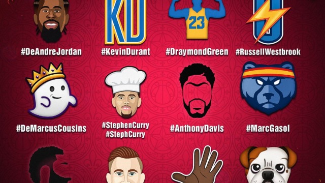 NBA releases All-Star Weekend-themed emojis