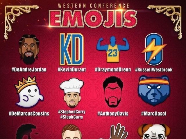 NBA releases All-Star Weekend-themed emojis