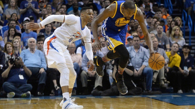 Kerr won't say if he'll play Durant with Westbrook in All-Star Game