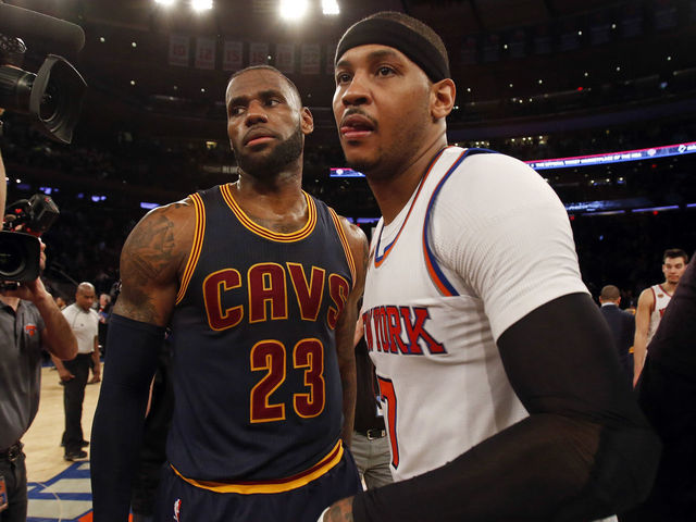 LeBron, Melo skip All-Star Media Day