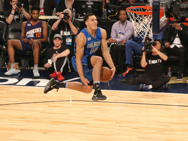 Gordon fails to replicate last year's dunk contest performance