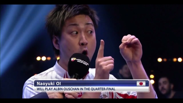 Japanese pool player gives hilariously bizarre post-match interview