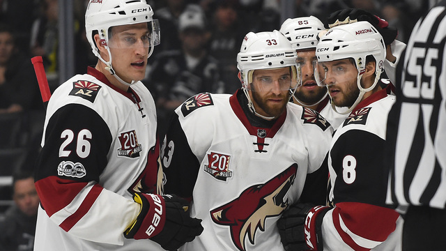 Coyotes trade Michael Stone to Flames for picks