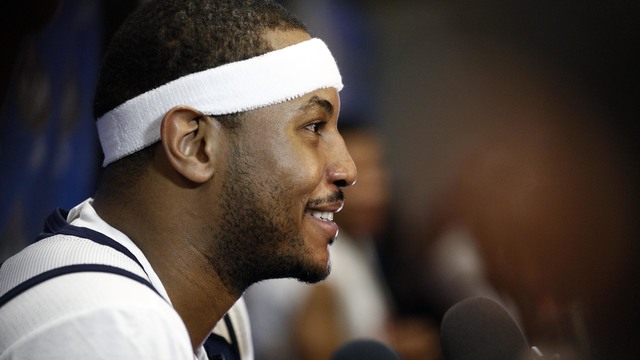 Melo on trade talk: 'I haven't figured out a situation that makes sense'