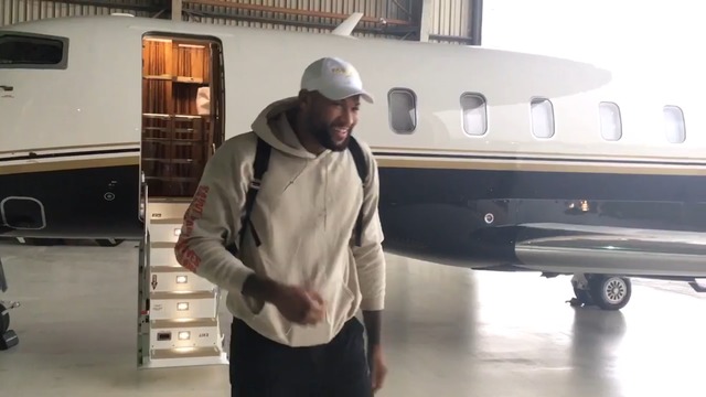 Watch: Boogie lands in New Orleans