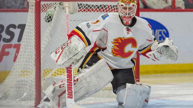 Burke grades Flames goaltending: 'Probably a B'