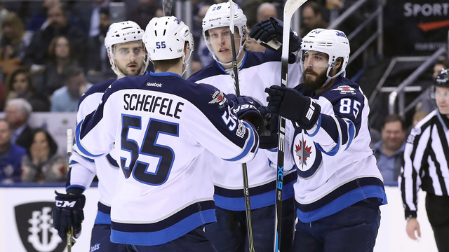 Watch: Laine joins elite company with buzzer-beating 30th goal