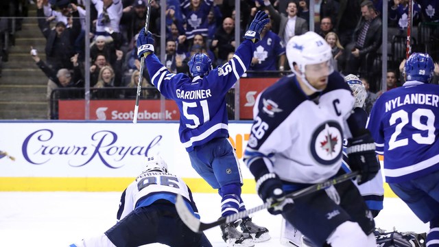 Watch: Gardiner caps off thriller with OT snipe
