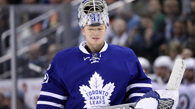 Leafs remain in playoff mix despite Andersen's inconsistency