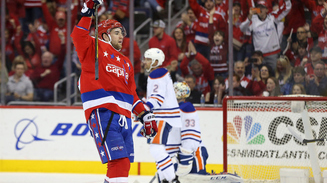 Capitals match franchise record with 13th straight home win