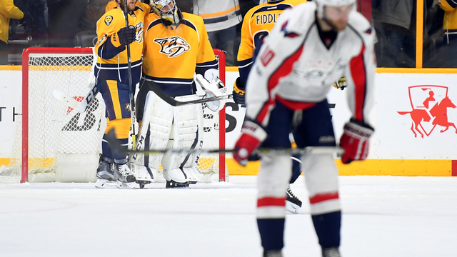 Predators deny Trotz 700th win in Nashville