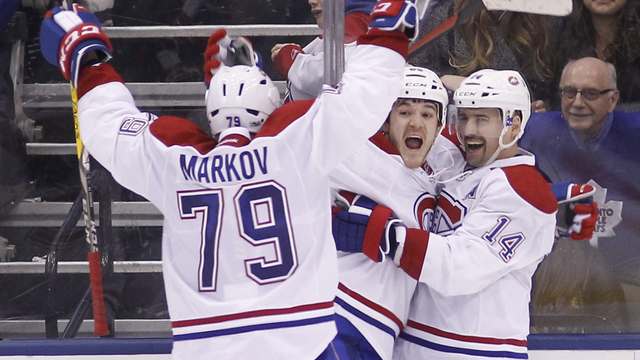 Watch: Shaw buries OT winner, crashes spectacularly into boards