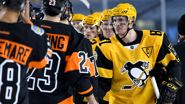 Penguins double up Flyers at Heinz Field