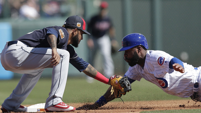Indians, Cubs tie 1-1 in 1st matchup since World Series