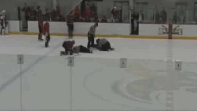 Watch: Community college title game called off after player tackles referee
