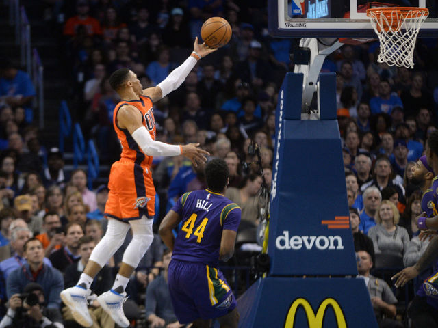 Westbrook ties Wilt for 2nd-most 40-point triple-doubles in NBA history