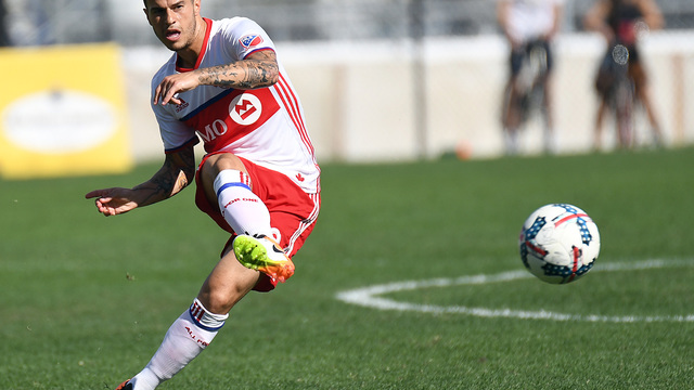 Distressed Giovinco limps out of Union match with leg contusion