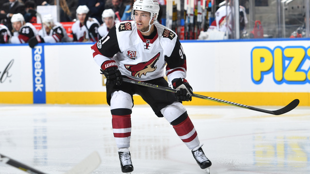Burmistrov released from hospital after heavy hit, will rejoin Coyotes