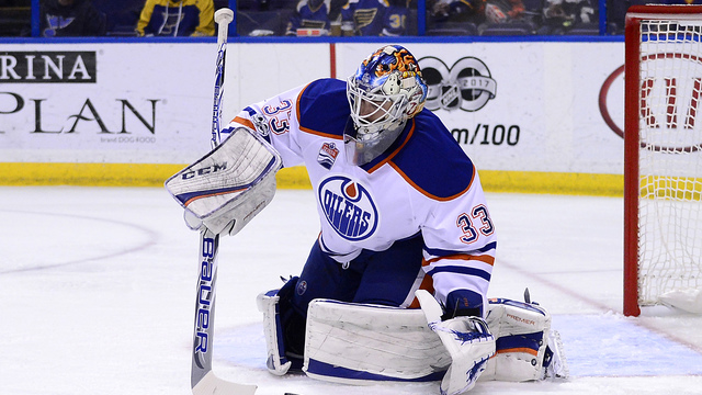 Oilers' Talbot earns 32nd win of season, ties Joseph on all-time list