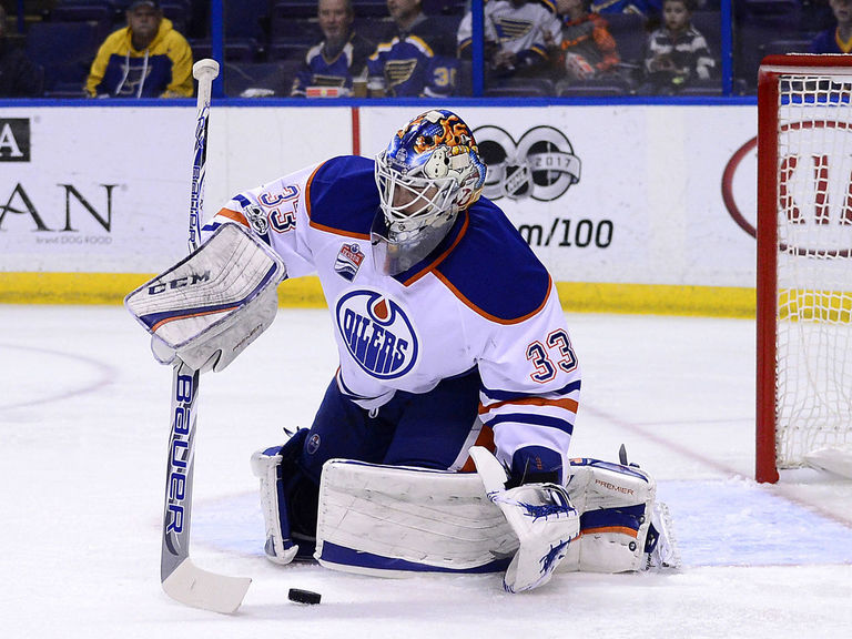 Oilers' Talbot earns 32nd win of season, ties Joseph on alltime list