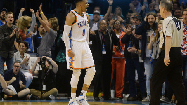 Westbrook records 30th triple-double of season