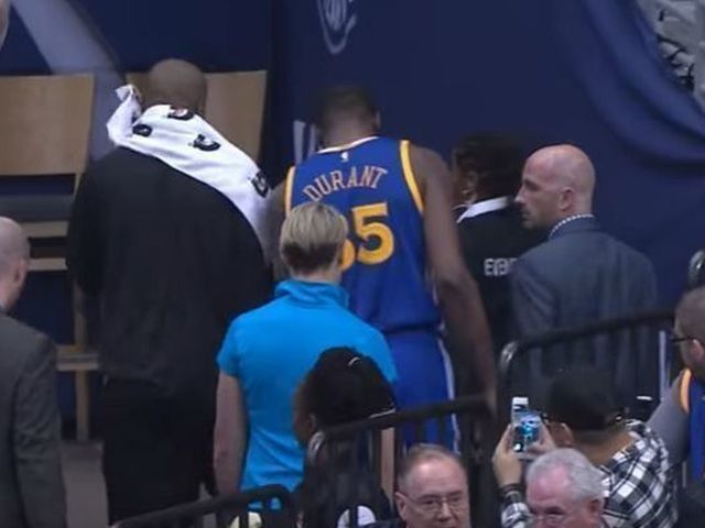 Durant suffers knee injury vs. Wizards; will undergo MRI