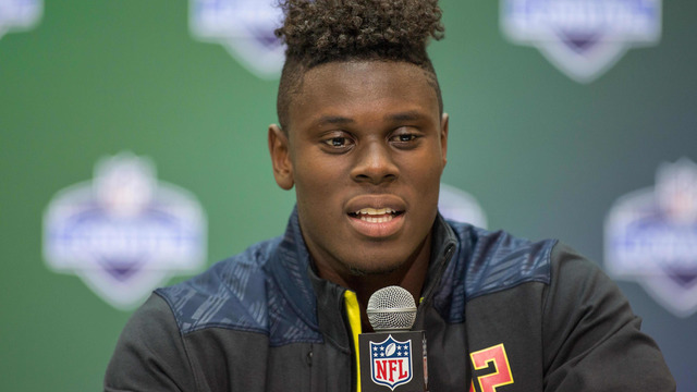 Tight ends display athleticism with historic day in broad jump