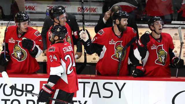 Watch: Stalberg scores 1st goal as Senator