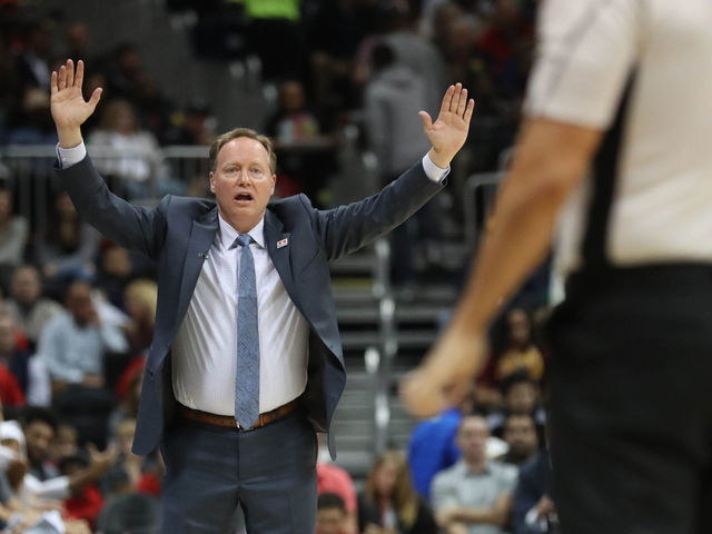 Budenholzer suspended 1 game for making contact with ref
