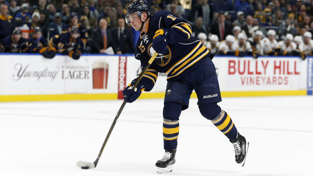 Eichel's 9-game point streak longest by a Sabre in 7 years