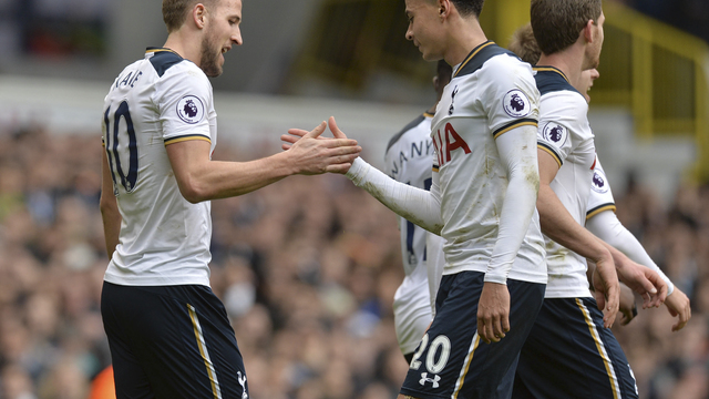 Better celebration: Elaborate handshake, or Alli's McGregor strut?