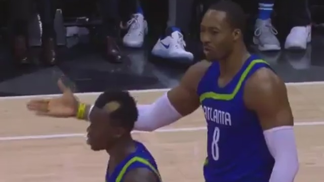 Hawks' Howard, Schroder argue, leading to open 3 for Curry