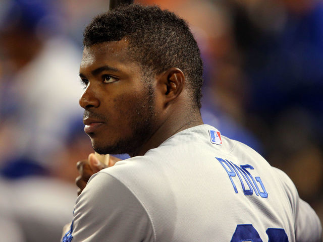 Report: Puig's home burglarized, $500K in jewelry stolen