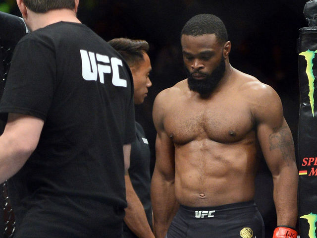 Woodley says Diaz bout '50 percent done' for UFC 219; report claims otherwise