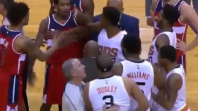 Dudley, Jennings ejected after Wizards-Suns scuffle