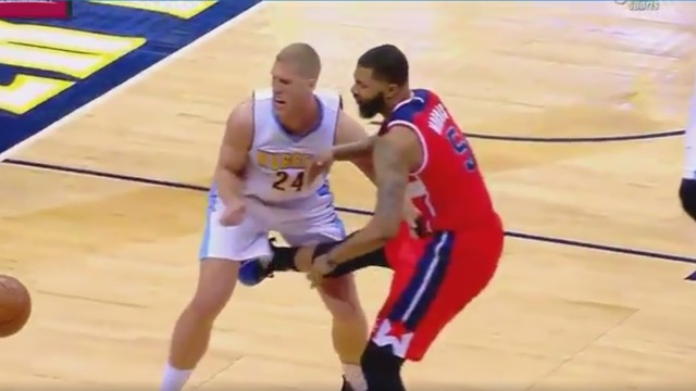 Markieff Morris ejected for kicking Mason Plumlee in the groin