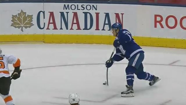 Watch: Nylander snipes with pinpoint wrister