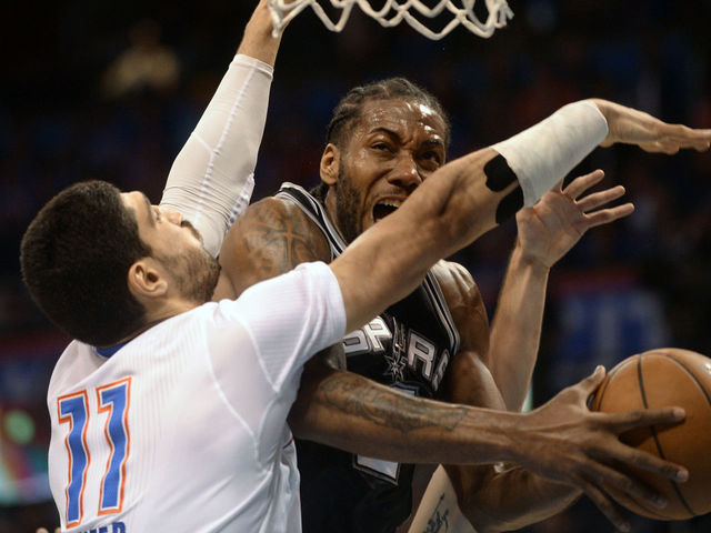 Spurs' Leonard placed in concussion protocol, out vs. Warriors
