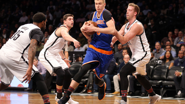 Report: Knicks heard trade offers for Porzingis after missed team meeting