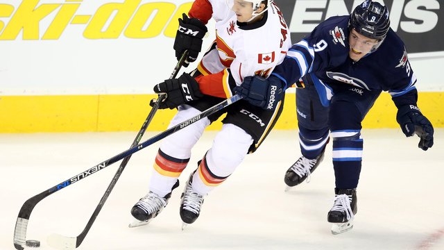 Watch: Flames' Backlund ties career high with 21st goal of season