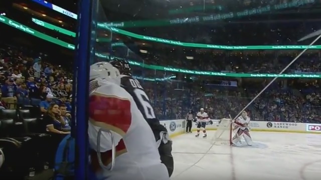 Ekblad injured on hit by Lightning's Dumont